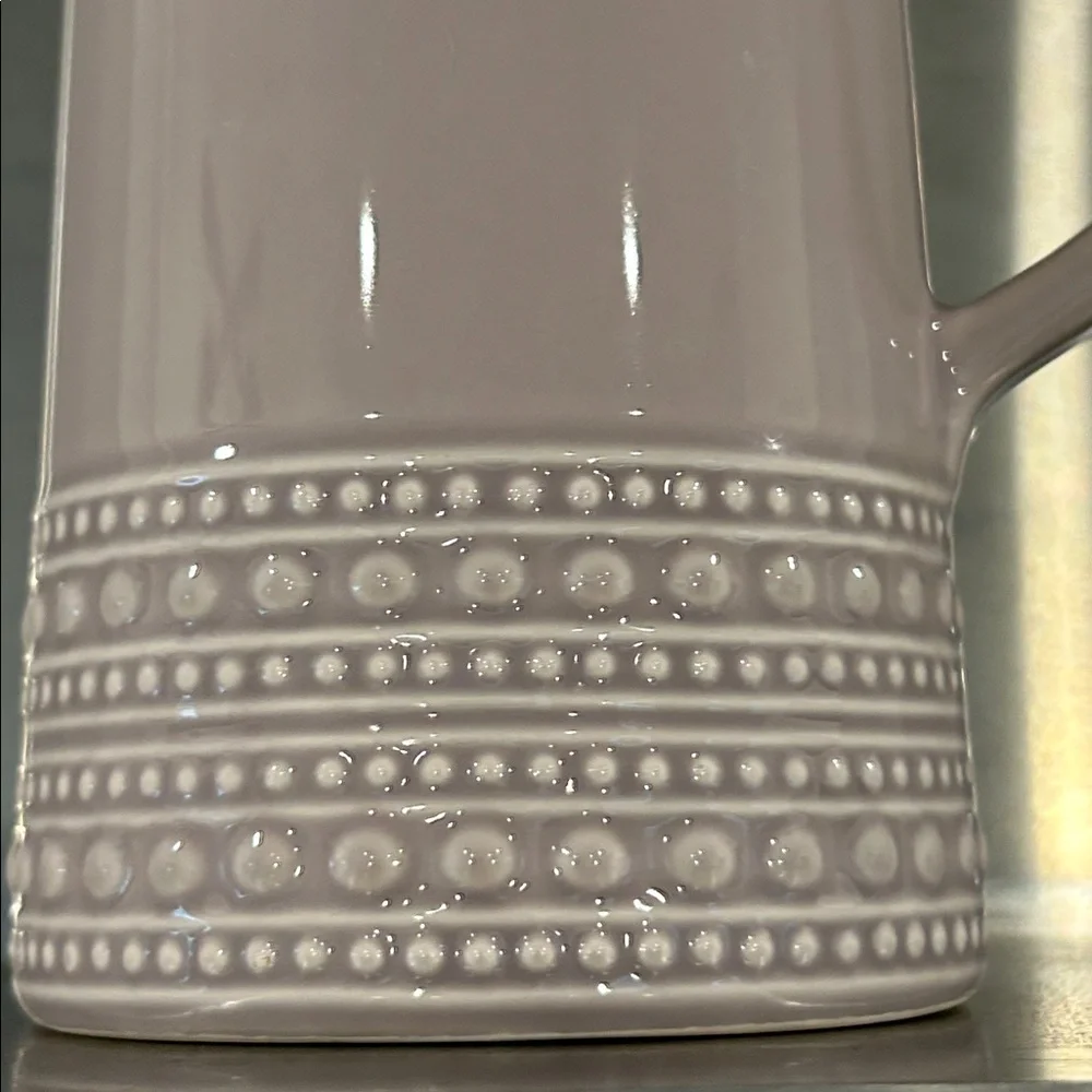 MatCeramica Lavender Pitcher Simple Design with Handle made in Portugal Ceramic
